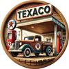 Texaco Vintage Metal Tin Sign Retro Garage Wall Decor Rustic Gas Station Artwork Aluminum Home Decor