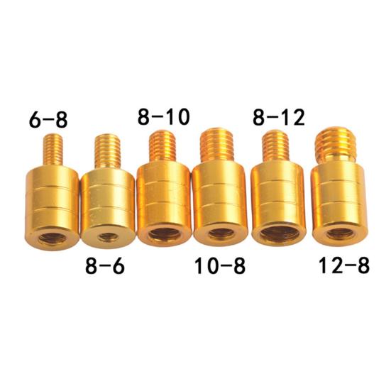 Fiske Landingsnett Hodekobling 6/8/10/12MM Skrue Hurtigutløser Dypnett Stangadapter Metallkonverteringsbeslag Fisketilbehør