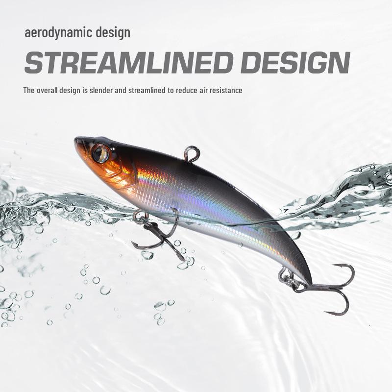 New High-Weight Vibration Fishing Lure – Soft, Imitation Bait for All Water Layers
