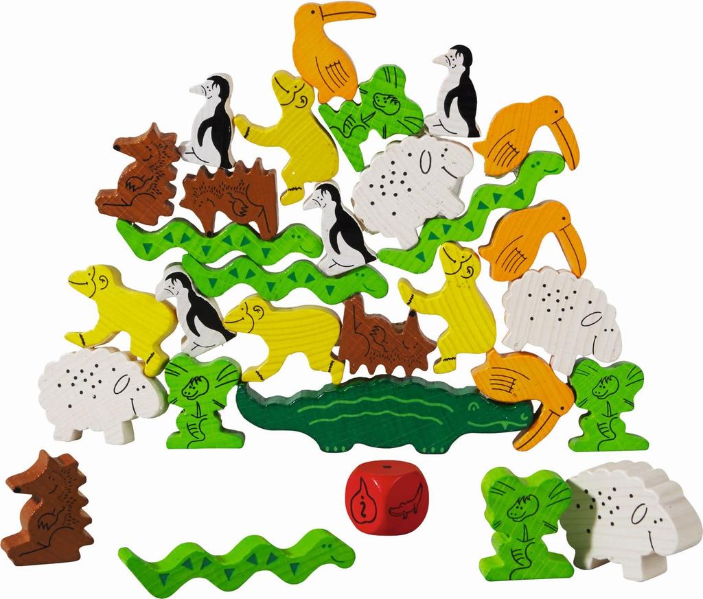 HABA Haba Ride a Game Crocodile? [Officially Imported]