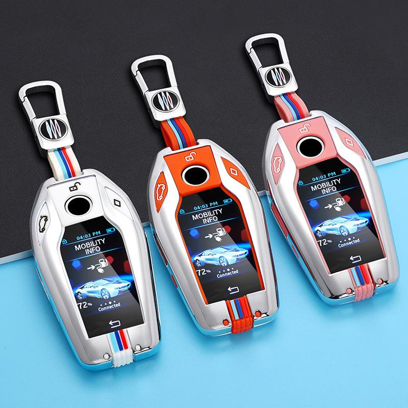 Kjøp Holders Car Key Case Cover Key Bag for Bmw 1 3 5 7 Series X1 X3 X5