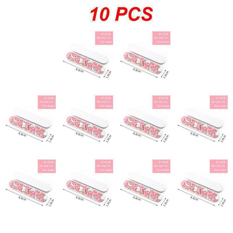 Cute Cartoon Mini Nail Files Portable Multi-functional Nail Polishing File Nail Shop Professional Durable Precise Manicure Tools