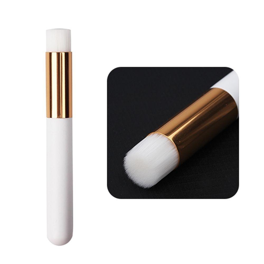 

Soft Bristles Eyelash Cleaning Brush Dual-Ended Eyelash Extension Brush Facial Cleansing Style 1 белый