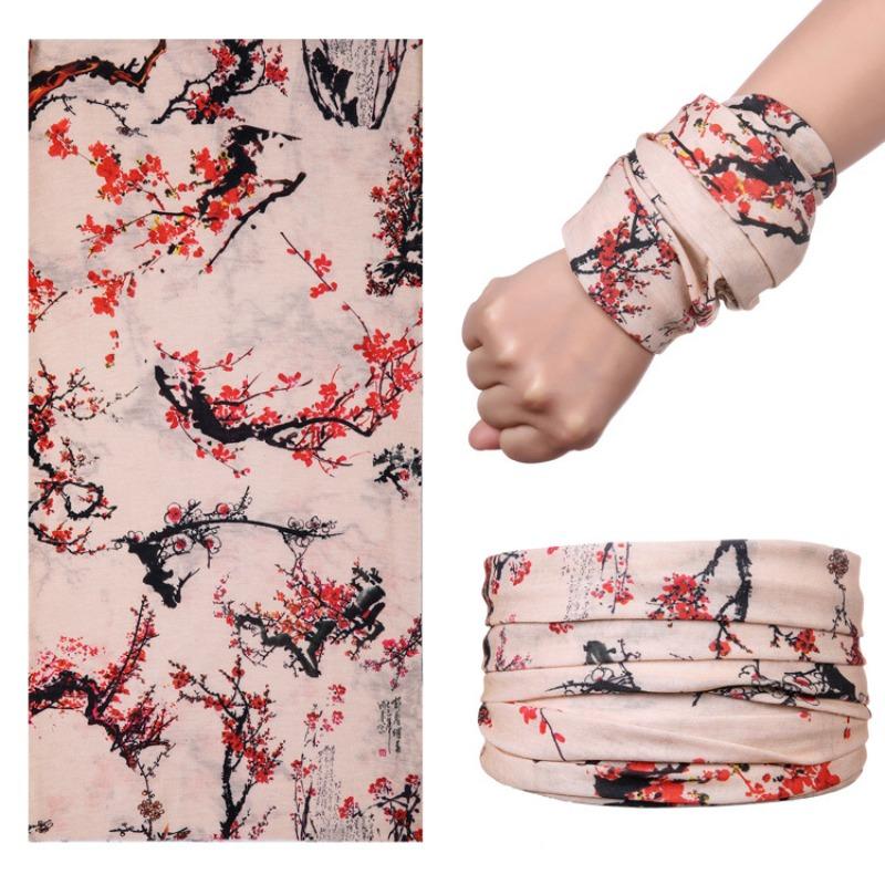 Outdoor Seamless and Changeable Magic Headscarf Men and Women Cycling Headscarf Face Mask Neck Cover Windproof Scarf Summer Sun Protection
