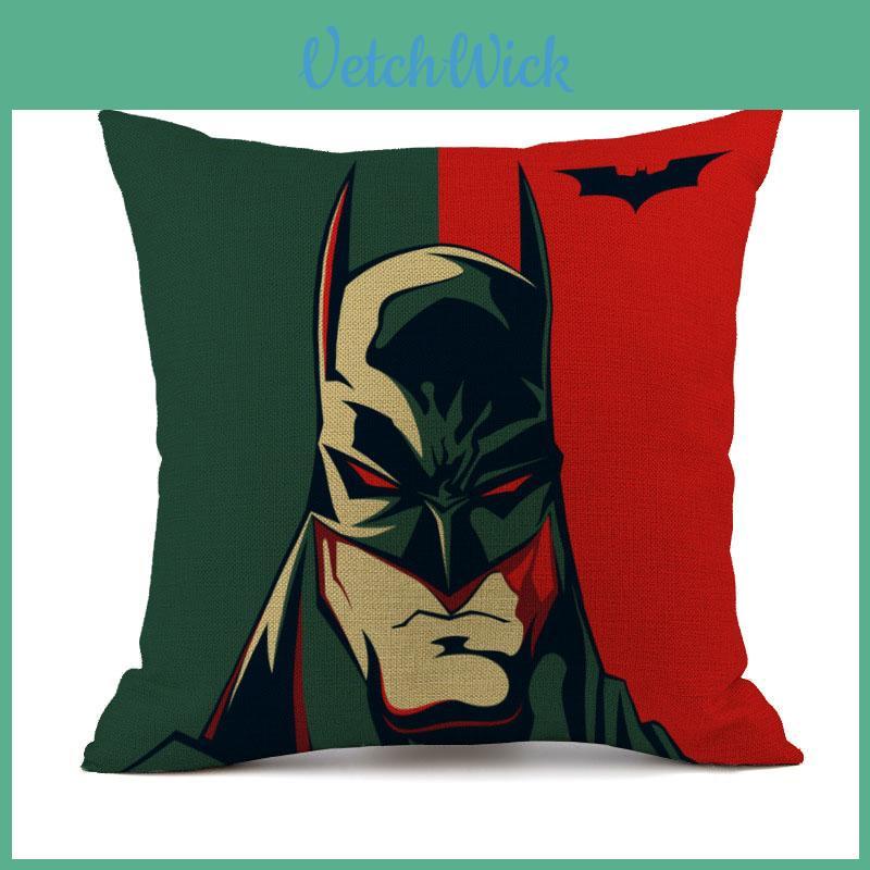 Elegante Superhelden Spiderman Ironman Superman Kissenbezug Mit Unsichtbarem Reißverschluss