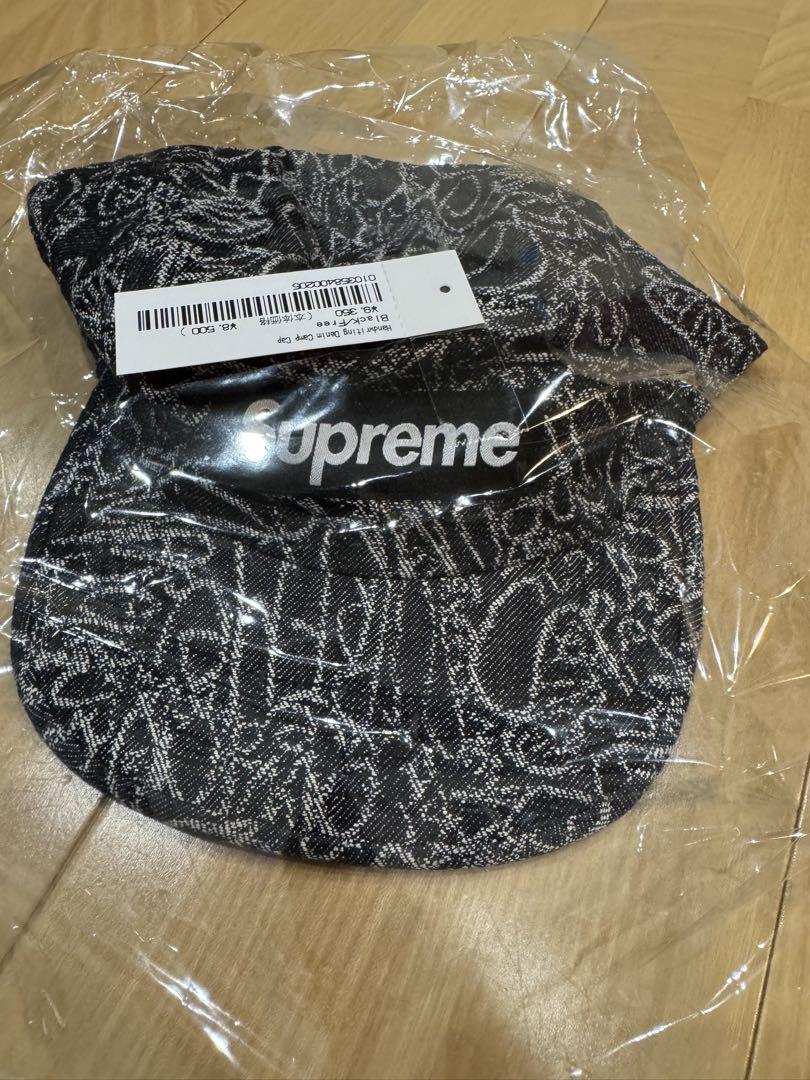 

[USED] Supreme Handwriting Black/White Cap