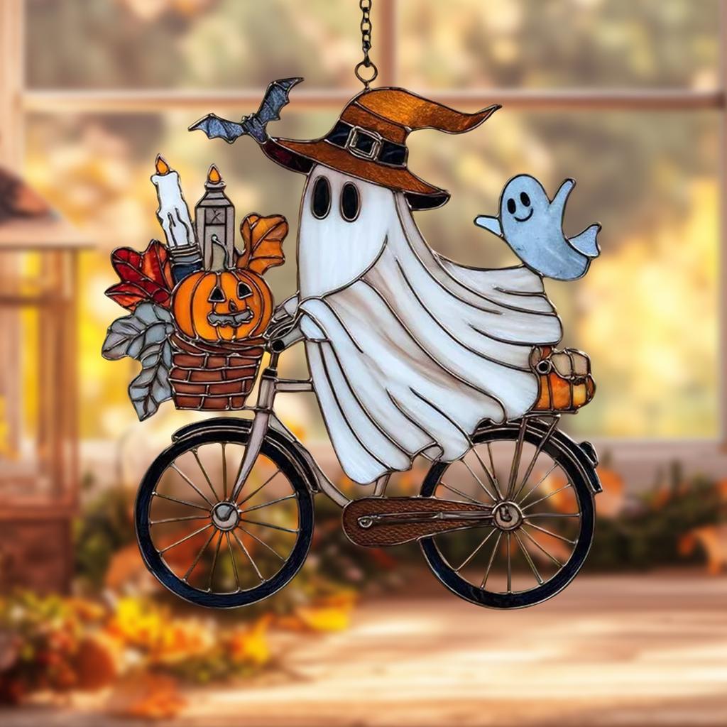 Halloween Ghostly Catcher Pendant, Cute Home Gift, Decorative Pendant