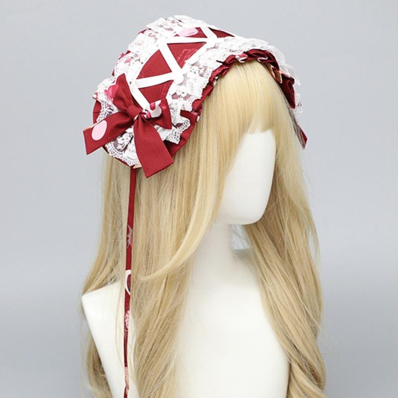 Japanische Stil Stirnband Spitze Handmanschetten Für Den Alltag Und Themenparty Anime Kostüm Verkleidungszubehör