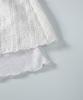 Aejeuon Lacy Check Skirt / White