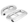 2pcs Car Tail Throat Frame 4 Outlet Exhaust Pipe Trim Fits for Mercedes Benz GLC GLE GLS W167 X253 X167 2020