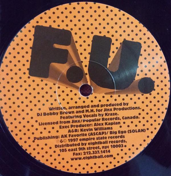

12inch Record F.U. - Stomp! ES44 Empire State Re 1997 US Dance & Electronica Used