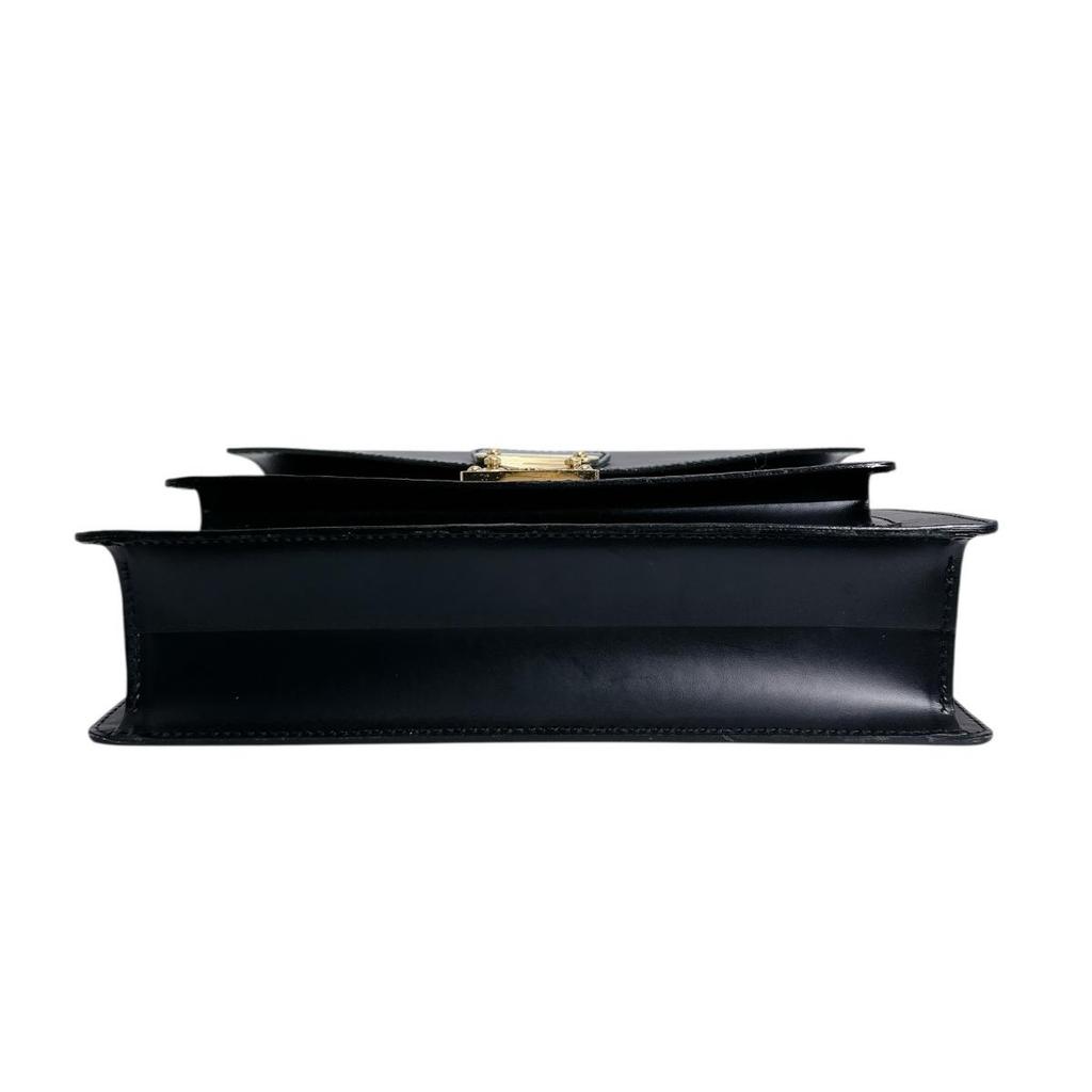 Louis Vuitton Epi Monceau Handbag Epi Leather Black Women M52792 Used