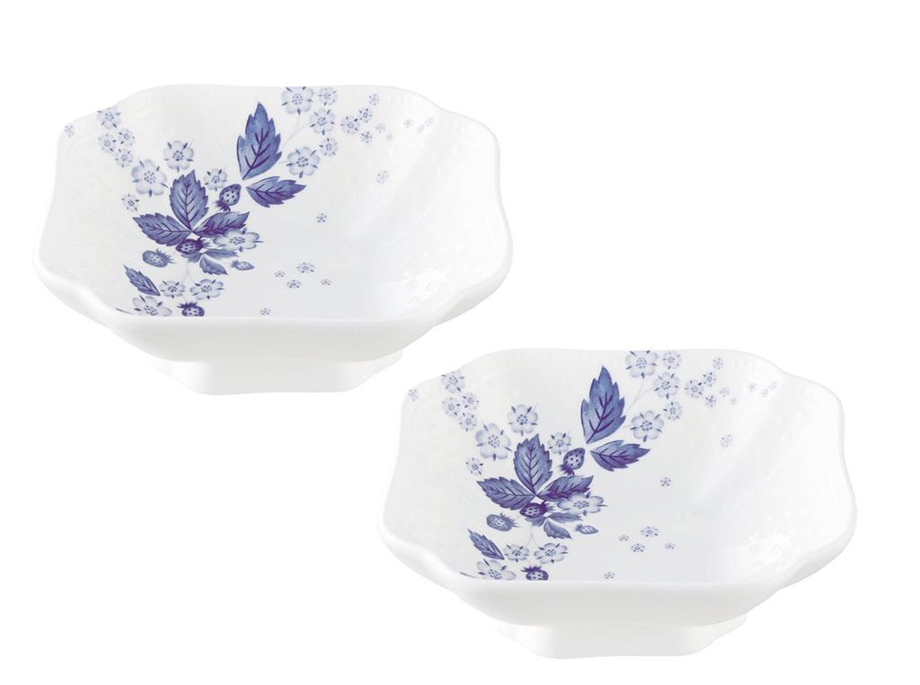 [Officially Imported] Wedgwood Strawberry Bloom Indigo Small Ball Pair 1053161