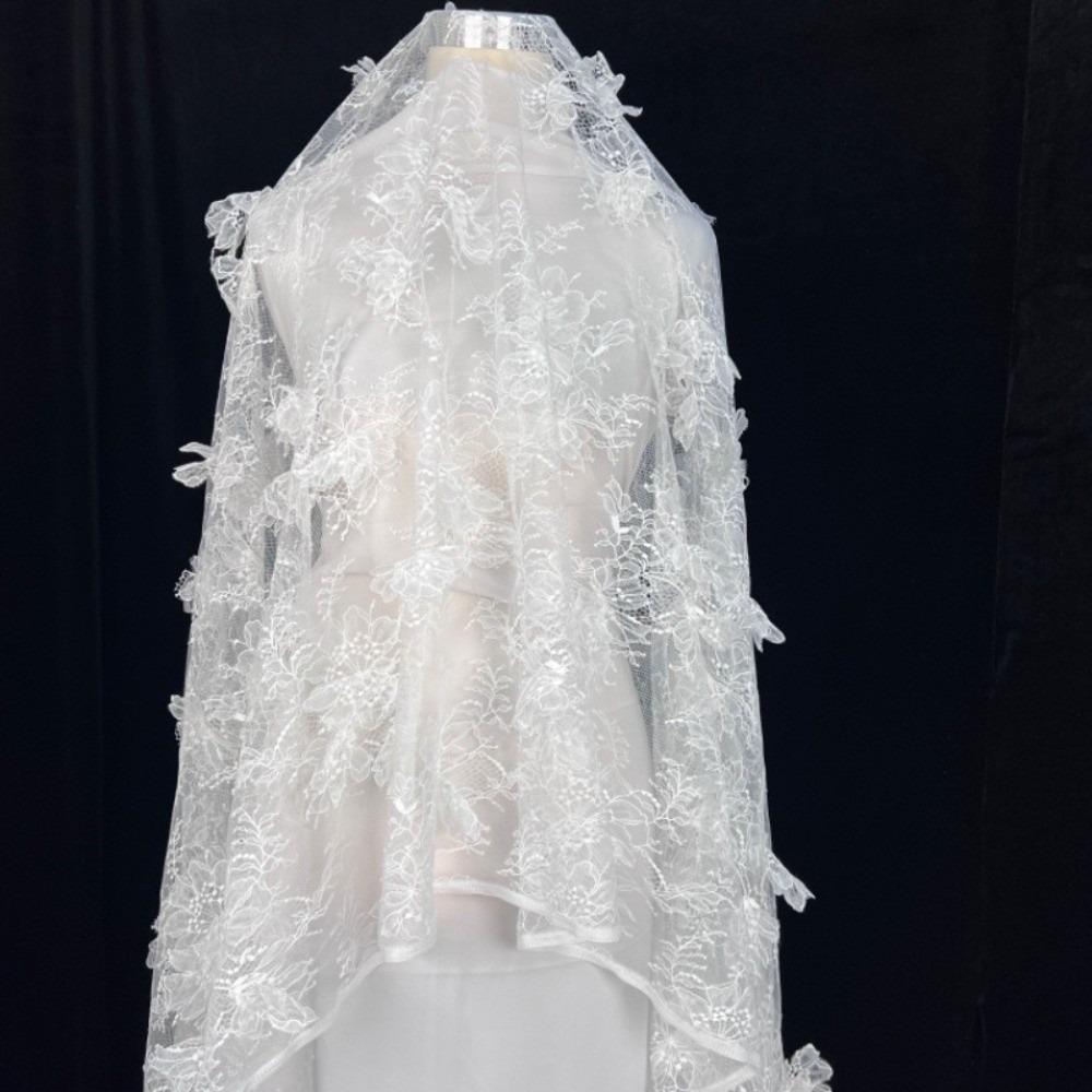 Polyester Material Lace Trim Ribbon Soft Skin Friendly Lace Appliques Edge  DIY Home Decor