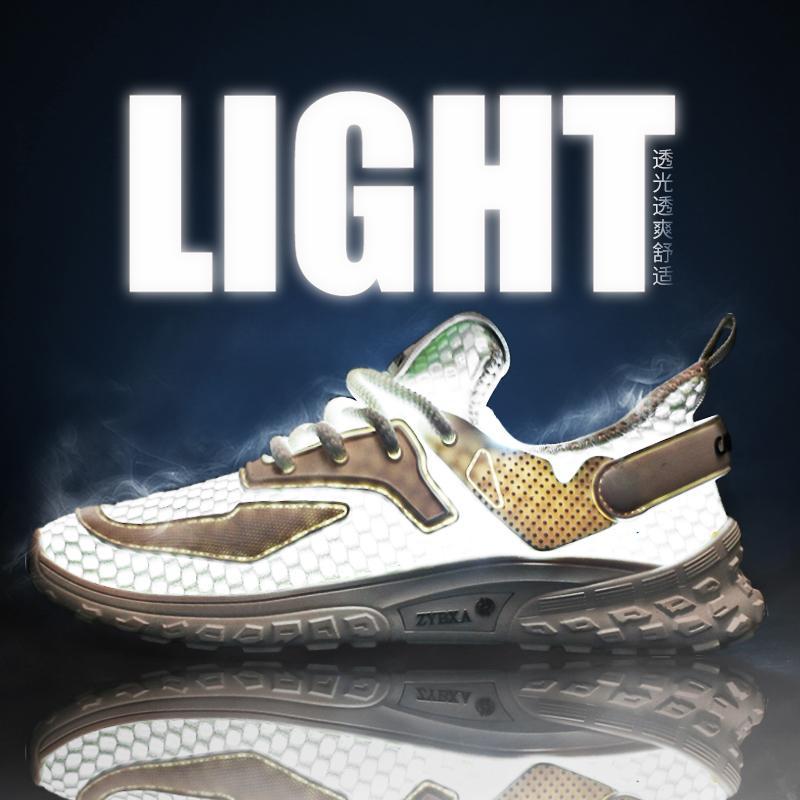 Men's shoes summer new creek shoes wading shoes quick-drying large mesh shoes hollow breathable mesh shoes sports trendy shoes