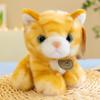 Kitten Doll Plush Toy Lying Posture Kitten Cheap Cat Garfield Ornament Doll Birthday Gift Cute Pet