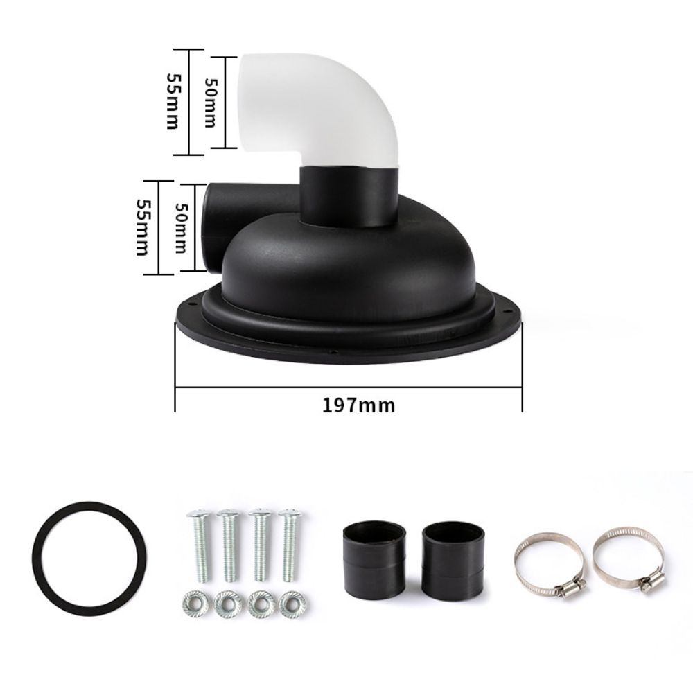 Dust Extraction Cyclones Separator Cover Reusable Cyclone Dust Filter Vacuum Attachment