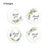 Thank You Stickers 500pcs/roll Gift Envelopes Biscuit Cooking Wrapping Accessory for New Year Card Decoration