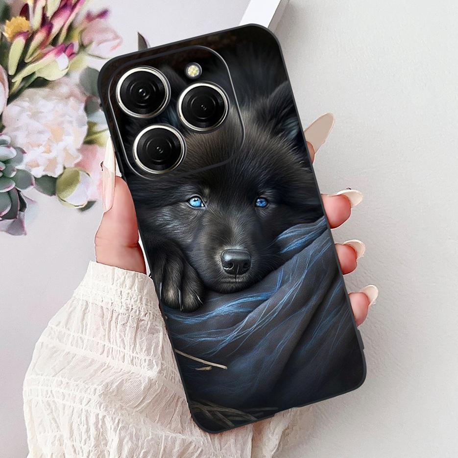 Für Tecno Spark 20 Hülle Spark 20C BG7 BG7n Coole Drachenmuster Hülle Weiche Silikonhülle Für Tecno Spark 20 Pro Spark20 Pro+ Taschen