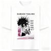 Demon Slayer Anime Printing Oversized Cotton Tshirt Men and Women Comfortable Harajuku Trend Y2K Summer Short Sleeve Tshirt