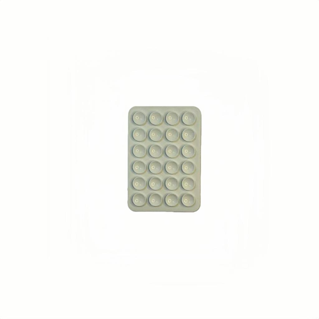 Mobile Phone Silicone 24 Square Suction Cups Mobile Phone Holder Multifunctional Single-Sided Mm Adhesive Suction Cup