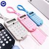 Przenośny Mini Kalkulator Kieszonkowy Rozmiar Kreatywny Kalkulator Brelok Artykuły Szkolne Biurowe