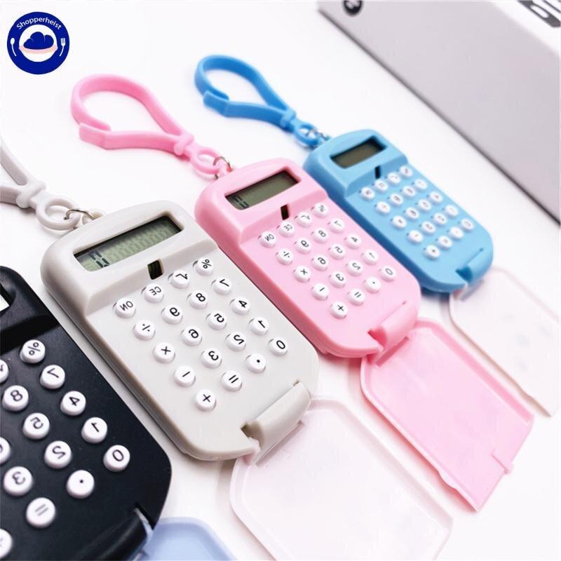 Przenośny Mini Kalkulator Kieszonkowy Rozmiar Kreatywny Kalkulator Brelok Artykuły Szkolne Biurowe