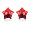 Sequin Nipple Covers Pentagram Pasties - Erotic Flirting Toys for Women