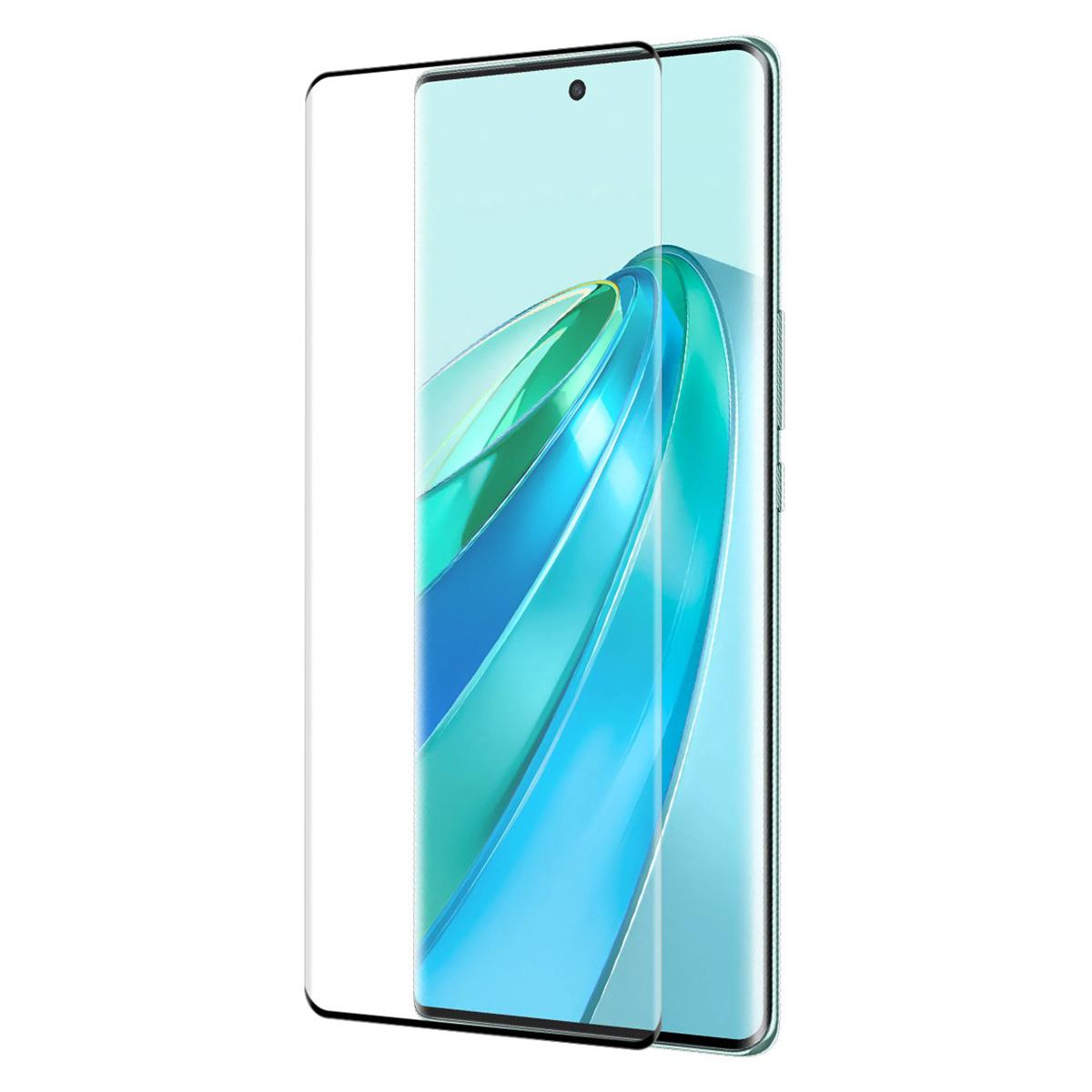 

ENKAY HAT PRINCE Для Honor X9a 5G/X40 5G/Magic5 Lite 5G 3D Вигнуте Захисне Скло для Всього Екрану Боковий Клей Type A