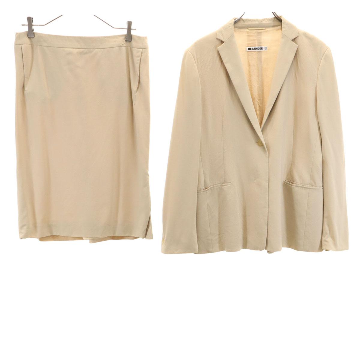 

JIL SANDER Юбочный костюм Сет 38 бежевый Женский Б/у