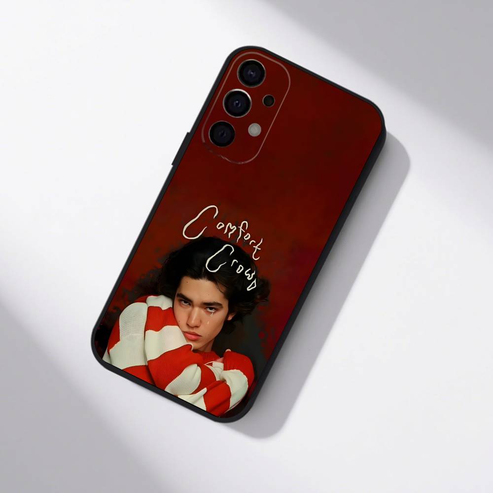 C-Conan Gray Wishbone Black Cover Phone Case For Samsung S25,S24,S21,S22,S23,S30,Ultra,S20,Plus,Fe,Lite,5G