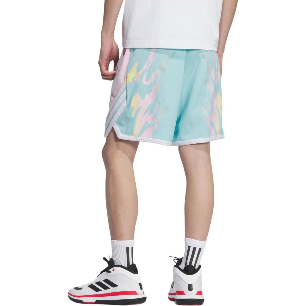 adidas Basketball Ss25 Tos Shorts Loose Soft Fashion Sports Basketball Pants Men Shorts KE5918