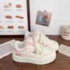 2025 spring new popular women's shoes student versatile sports and leisure little white shoes ins street shooting trendy shoes bread shoes