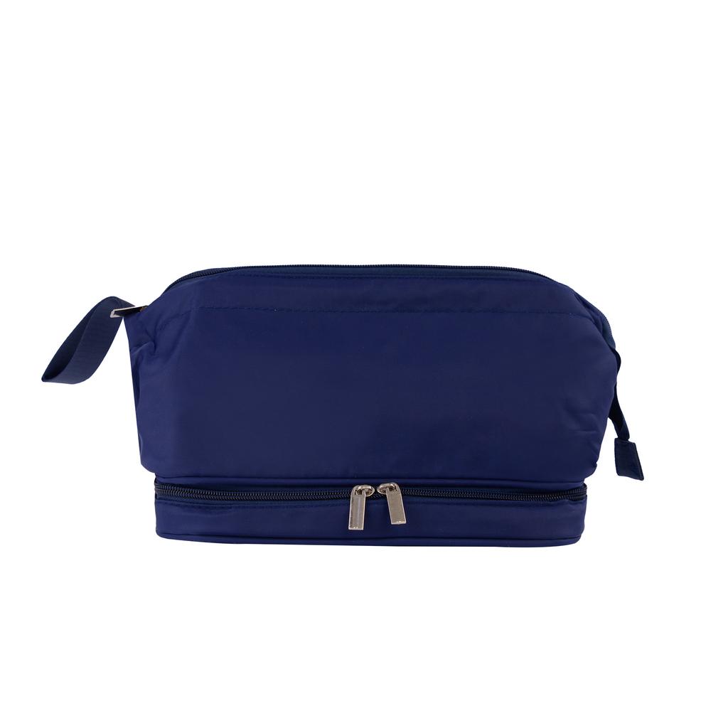 Simple And Fashionable Cosmetic Bag, Fresh Travel, Double-Layer Large-Capacity Cosmetic Bag, Waterproof Wash, Cosmetic Storage Bag