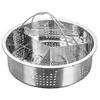 Steamer Basket Rack Set for Pressure Cooker Accessories Steam Baskets, Egg Steaming Holder Rack Sta 25-26