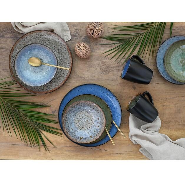 CreaTable Bali Blue/green Dinnerware Set, 16 Pieces (23629)