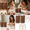 Elegant Tear Drop Design Thread Spool Set Of 100 Add 2 Detachable Rings For Sewing Enthusiasts