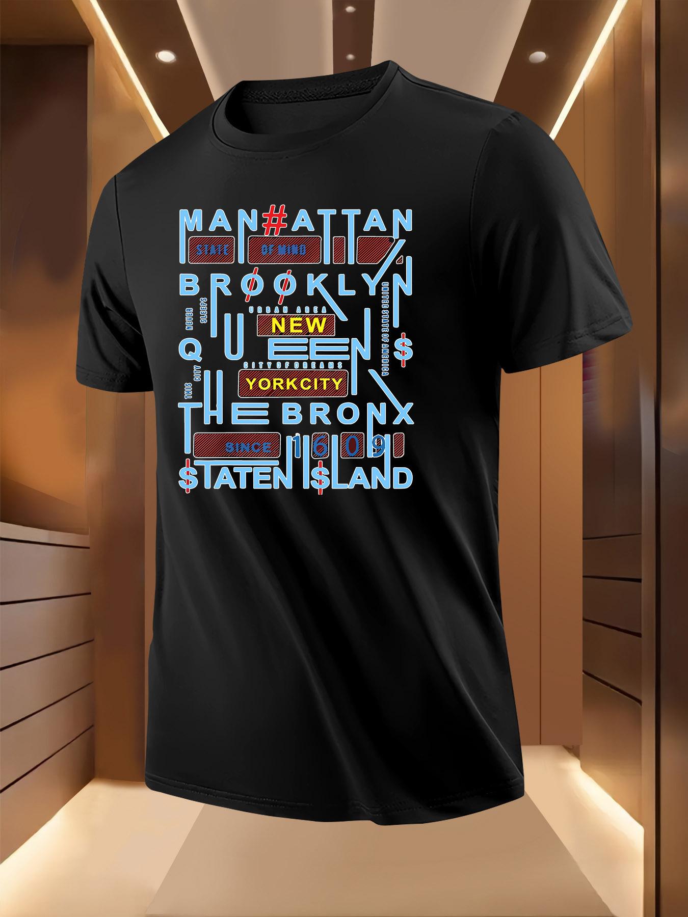 New York City Graphic Tshirt - Bold Text Print XXL