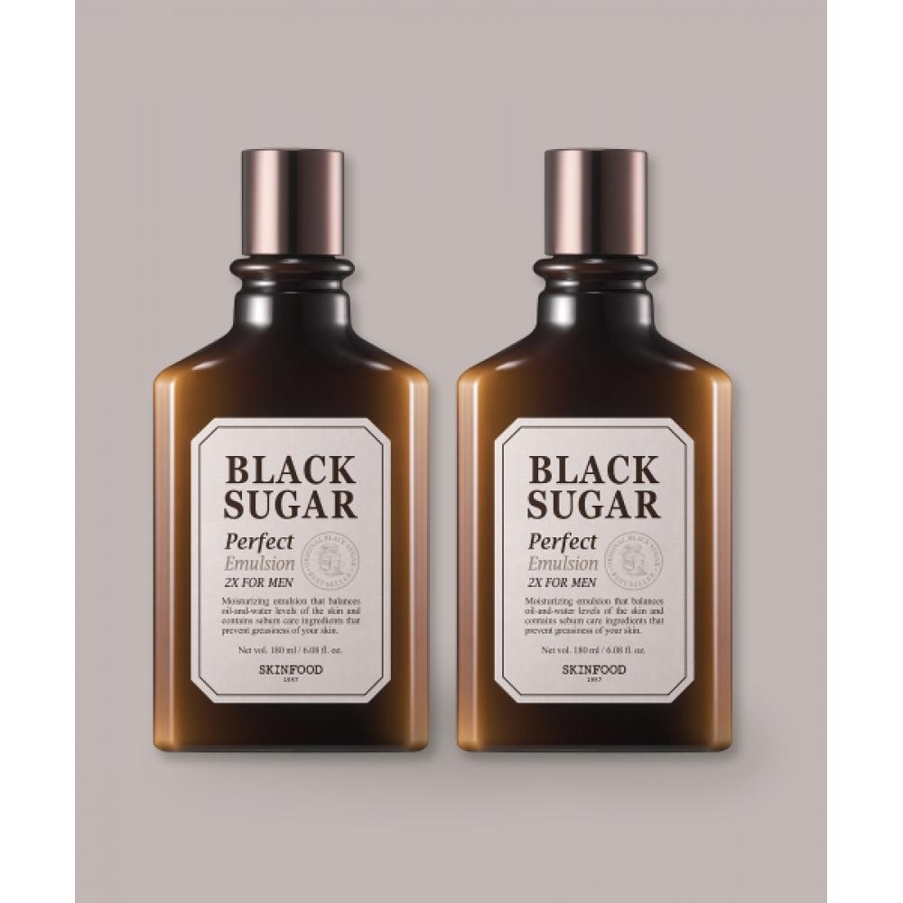 

Skinfood [2pcs] Black Sugar Perfect Emulsion 2x For Men NONE