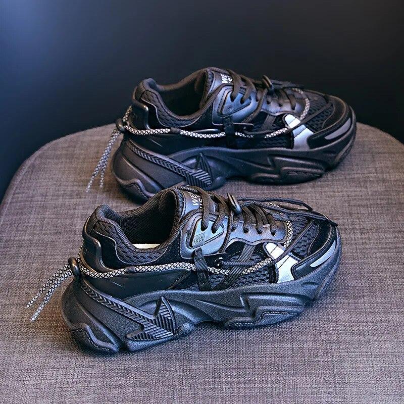 Sneakers for Women  New Spring Shoe Woman Casual Sports Lace Up Tennis Platform Feminino Breathable Running Vulcanized Shoes