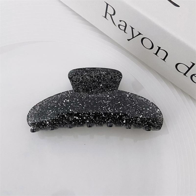 

1 шт. Блестящие заколки-крабы для волос, модная заколка-акула, большой размер, геометрическая заколка для волос, элегантные женские аксессуары для волос