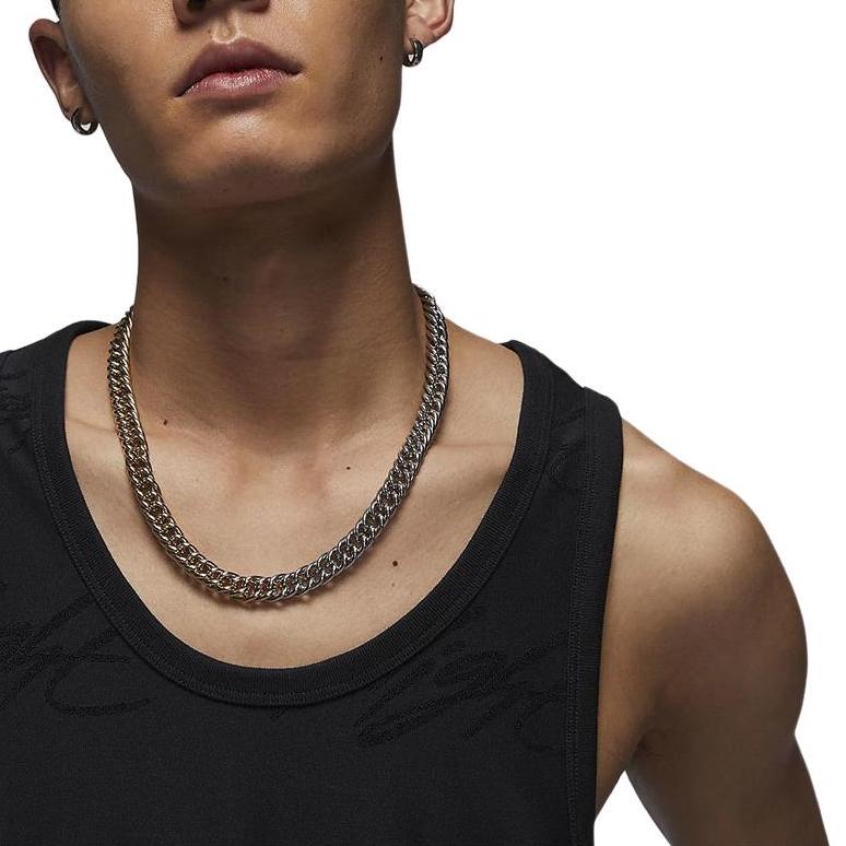 Jordan Tank Tops Men's Black Crew Neck Moderate Straight Fit FN4640-010
