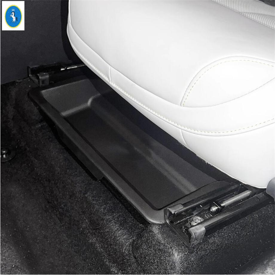 

Fit For Xpeng G6 2024 Under Seat Storage Box Car Accessories Drawer Type Organizer Storage Front Seat Lower Box Case 1 Pcs