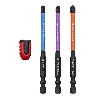 Šroubovací bity FPZ2 FPZ3 Zelená Červená Speciální Křížová 110mm