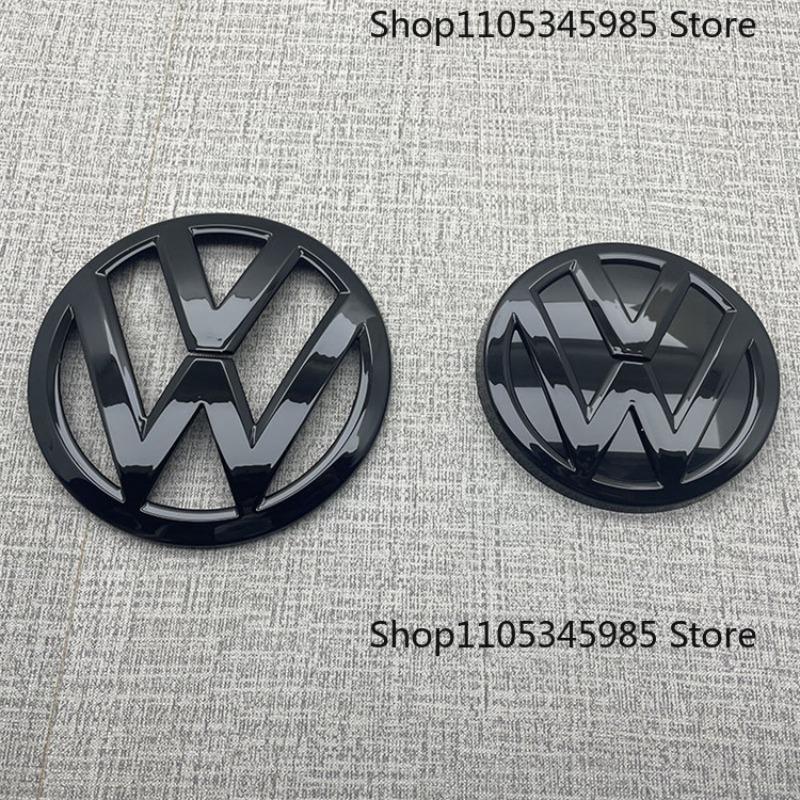 Car Front Grill Emblem Rear Trunk Lid Badge For Volkswagen MK7 2014 2015 2016 2017 Golf 7 Replacement Black Auto Accessories ol.056