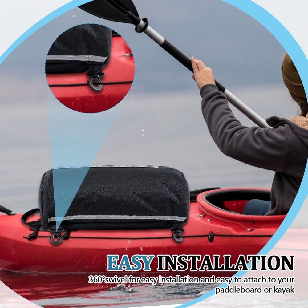 Reflective Stripe Paddleboard Bag with Fixed Buckle Surf Pack New Surf Storage Bag  Summer Rafting