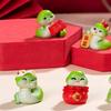 Traditional Mini Lucky Snake Figurine 2025 Snake Year Mascot  New Year Decoration Gifts