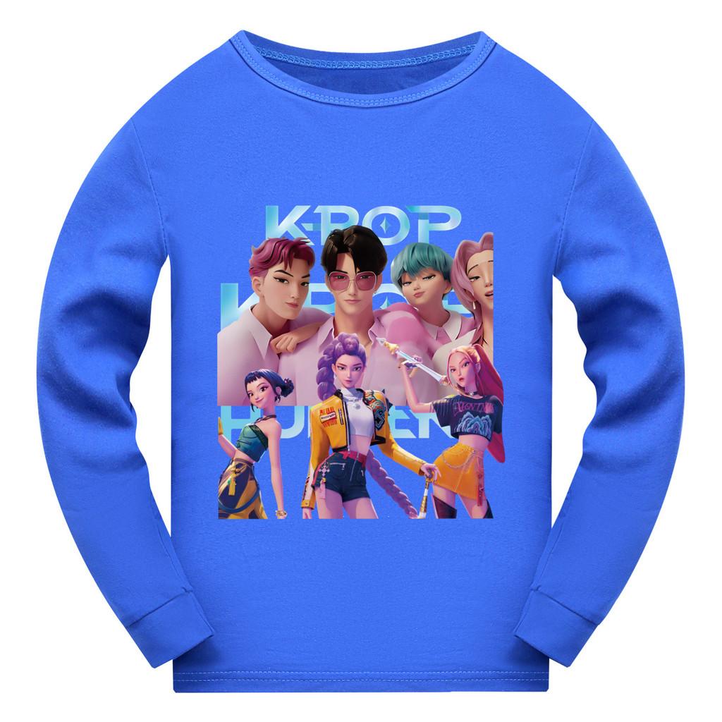 5056 Kids Girls Sajaboys Rumi Zoey Mira Super Star Print Long Sleeves T-Shirt