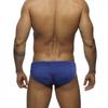 Men Swim Briefs Color Block Combination of Color Low Waist Tight Fit Sexy Swimwear Beach Wear Tanning Surfing