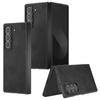 For Samsung Galaxy Z Fold Special Case Cowhide Texture Hard PC+PU Protective Phone Cover